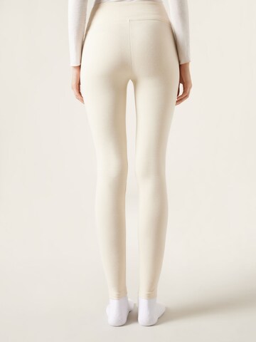 CALZEDONIA Skinny Leggings in Beige