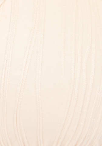 Copenhagen Studios Trójkąt Góra bikini w kolorze beżowy