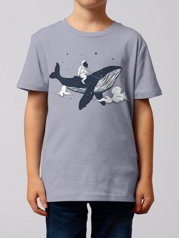 T-Shirt 'Spacewhale' watabout.kids en violet