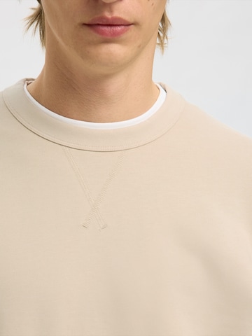 SELECTED - Sudadera 'SLHLUKE' en beige
