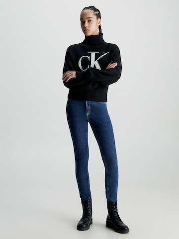 Calvin Klein Jeans Слим Джинсы в Синий