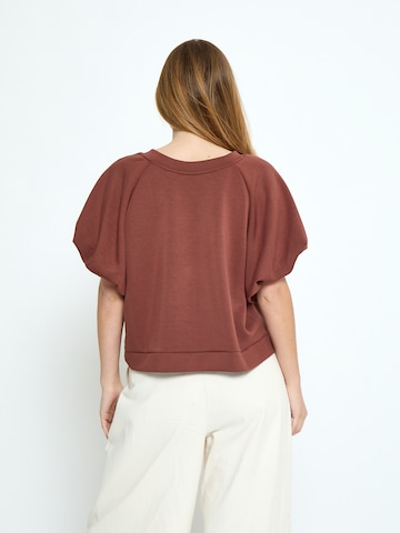 Peppercorn - Top 'Minnie' em vermelho