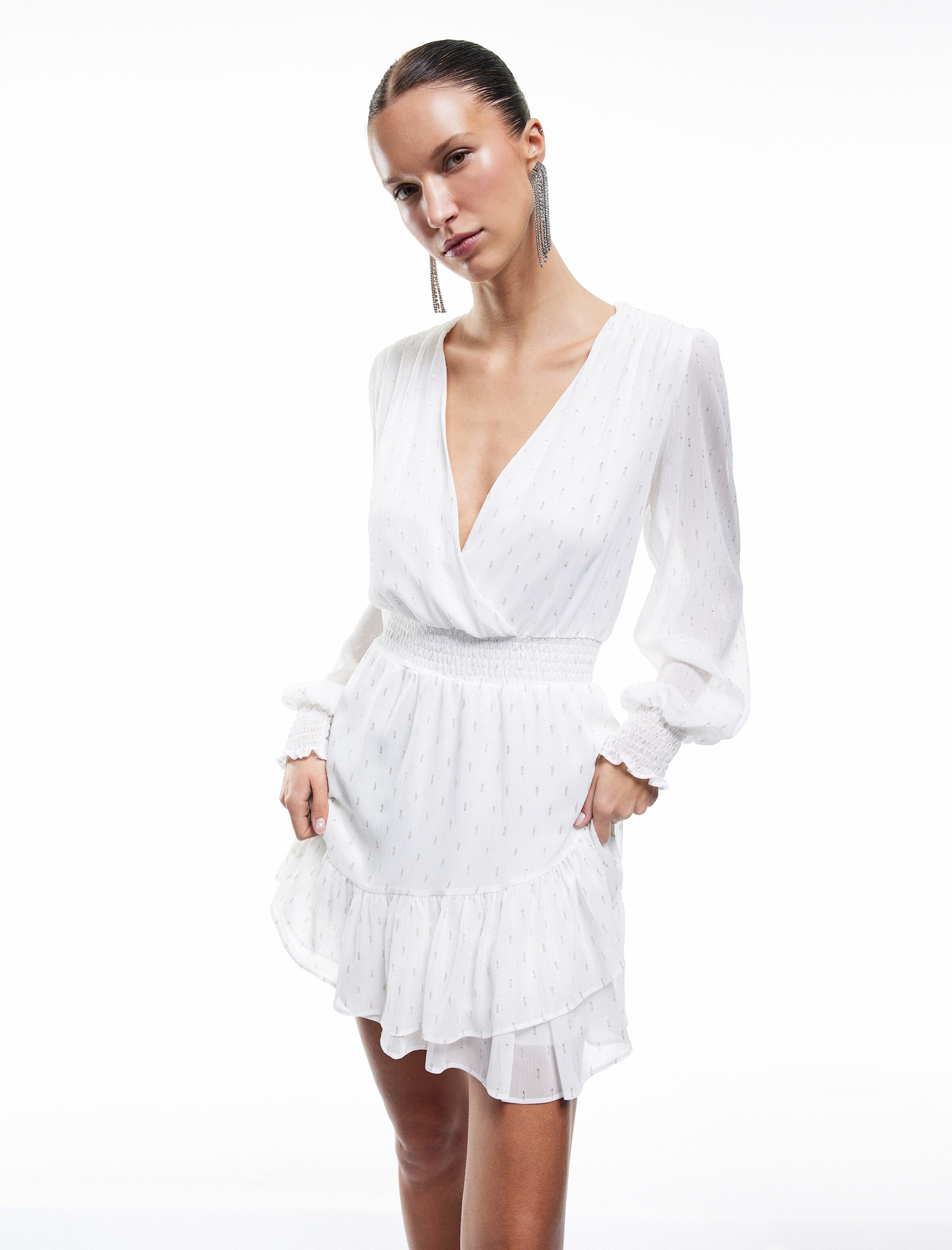 Koton Kleid in Weiß