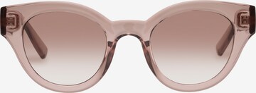 LE SPECS Solglasögon 'Deja Nu' i rosa: framsida