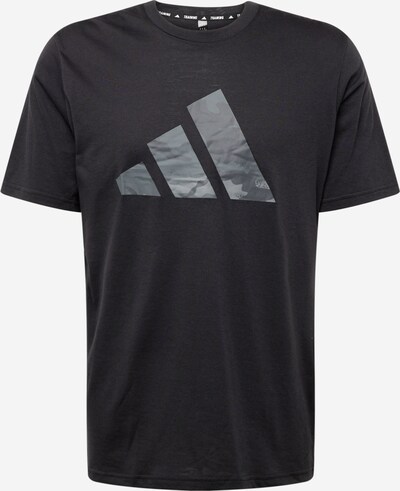 ADIDAS PERFORMANCE Functioneel shirt 'TR-ESSEA' in de kleur Antraciet / Grafiet / Basaltgrijs / Zwart, Productweergave