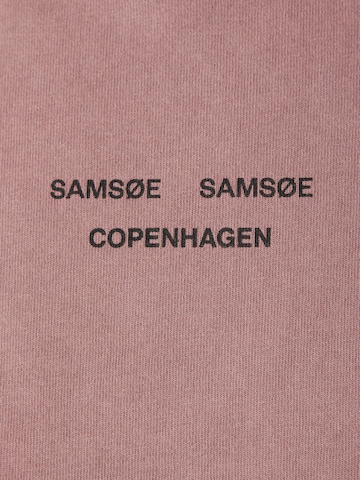 Samsøe Samsøe T-shirt 'Marcus' i lila