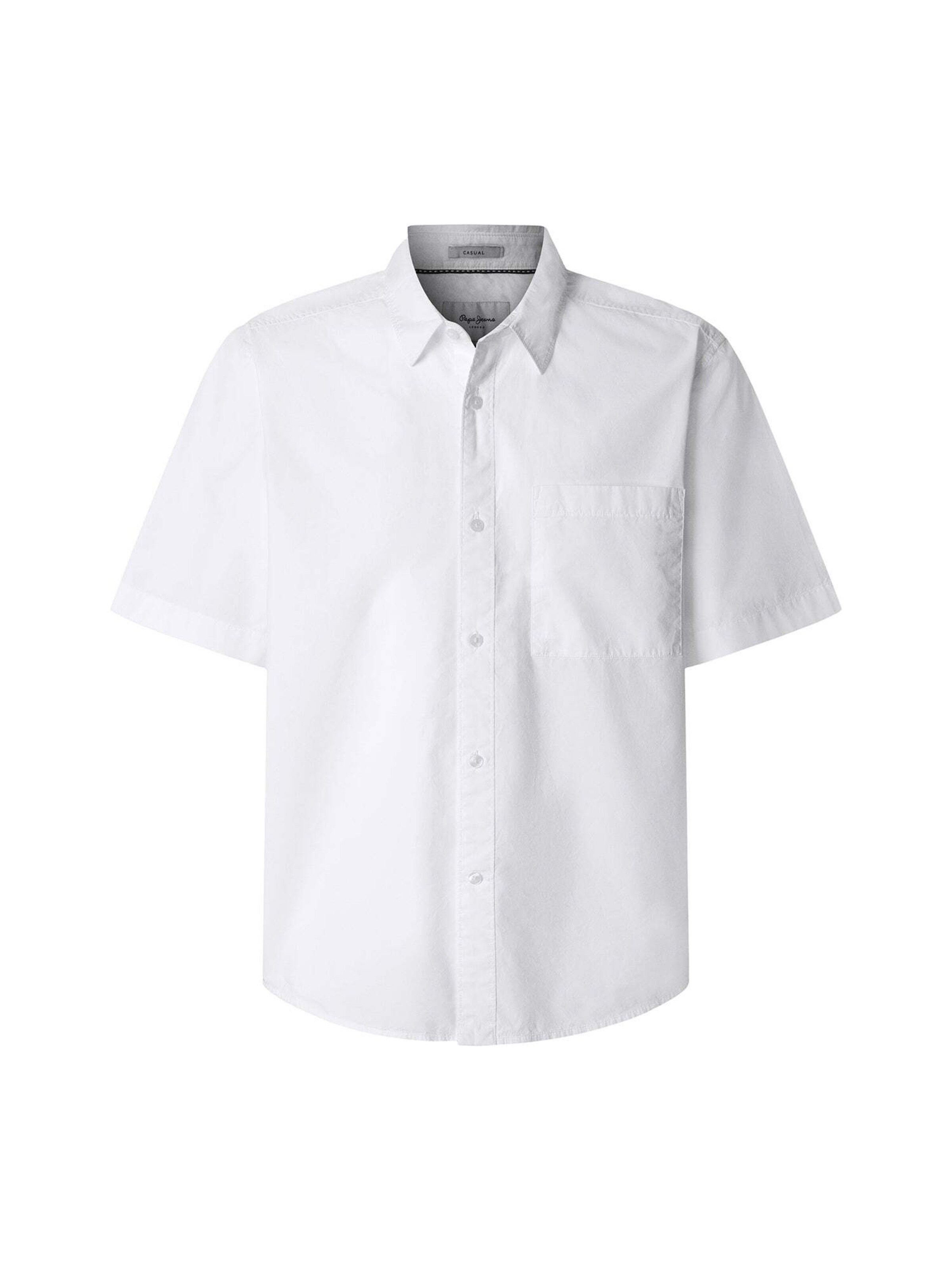 Pepe Jeans Button Up Shirt 'Roel' in L in White, Item view