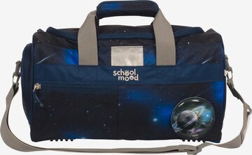 School-Mood Sports Bag in Blue: front