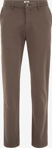 WE FashionSlimfit Chino hlače - smeđa boja: prednji dio