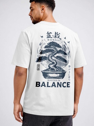 Neverless Shirt 'Bonsai' in White
