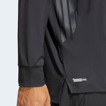 ADIDAS PERFORMANCE Athletic Sweatshirt 'TECHESS' in Black