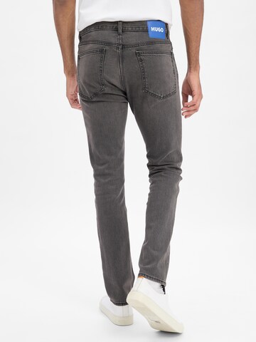 HUGO Slimfit Jeans ' Ash ' in Grau