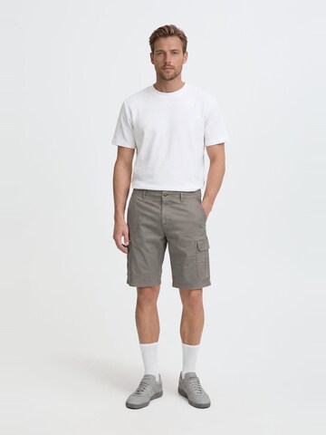 BLEND Regular Cargo trousers 'Barni' in Grey