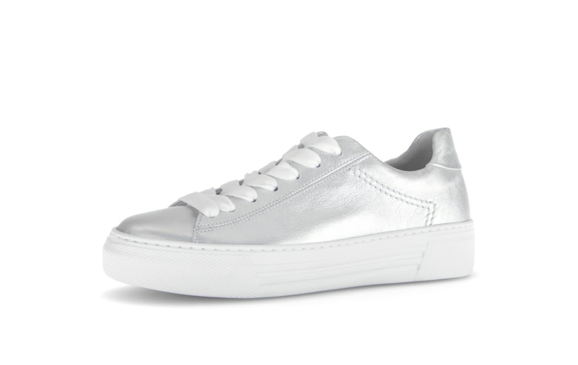 GABOR Sneakers laag in Zilver: voorkant