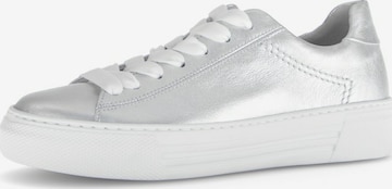 GABOR Sneakers laag in Zilver: voorkant