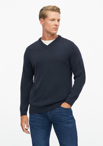 s.Oliver Pullover in Blau: Vorderseite