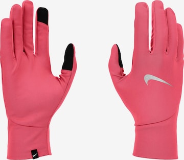 NIKE Sporthandschuhe 'Pacer' in Pink: Vorderseite