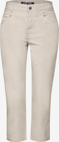 STREET ONE Slim fit Pants in Beige: front