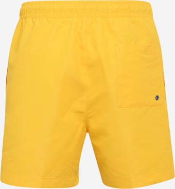 Pantaloncini da bagno di Calvin Klein Swimwear in giallo