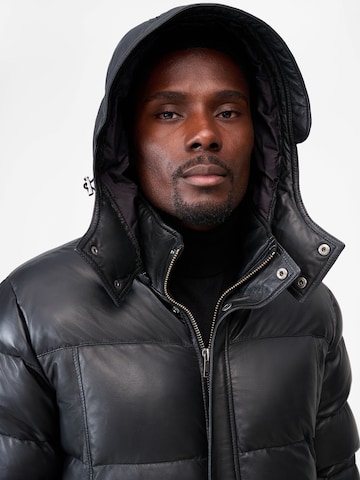 Manteau d’hiver 'Leonardo' RICANO en noir