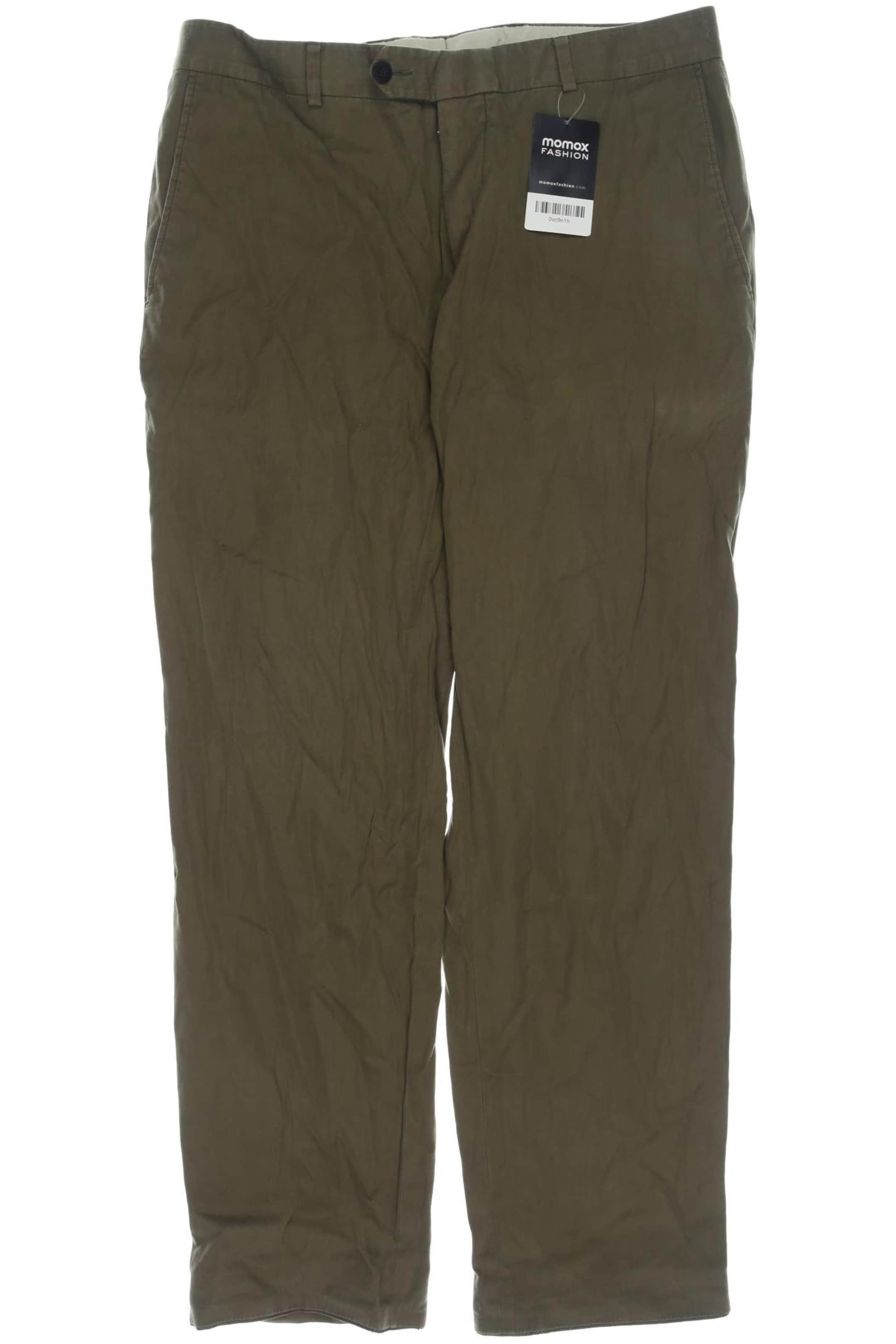 Windsor Stoffhose 34 in Grün: Vorderseite