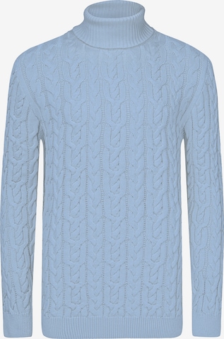 Pull-over Jimmy Sanders en bleu : devant