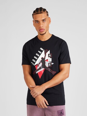 Jordan Shirt in Zwart: voorkant