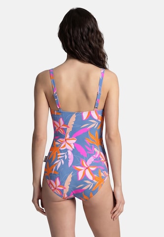 Maillot de bain 'Tropical Flowers' BECO the world of aquasports en bleu