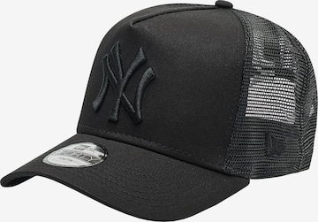 NEW ERA Hoed 'New Era 9FORTY Aframe Trucker New York Yankees Kids Cap' in Zwart: voorkant