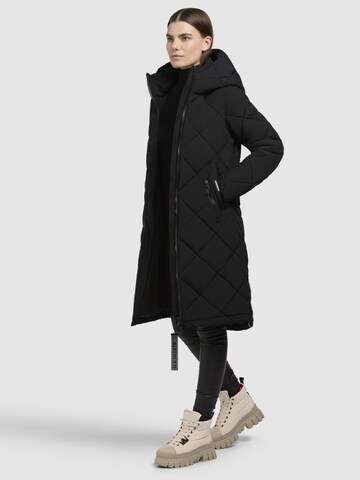 khujo Winter Coat ' ANTE ' in Black