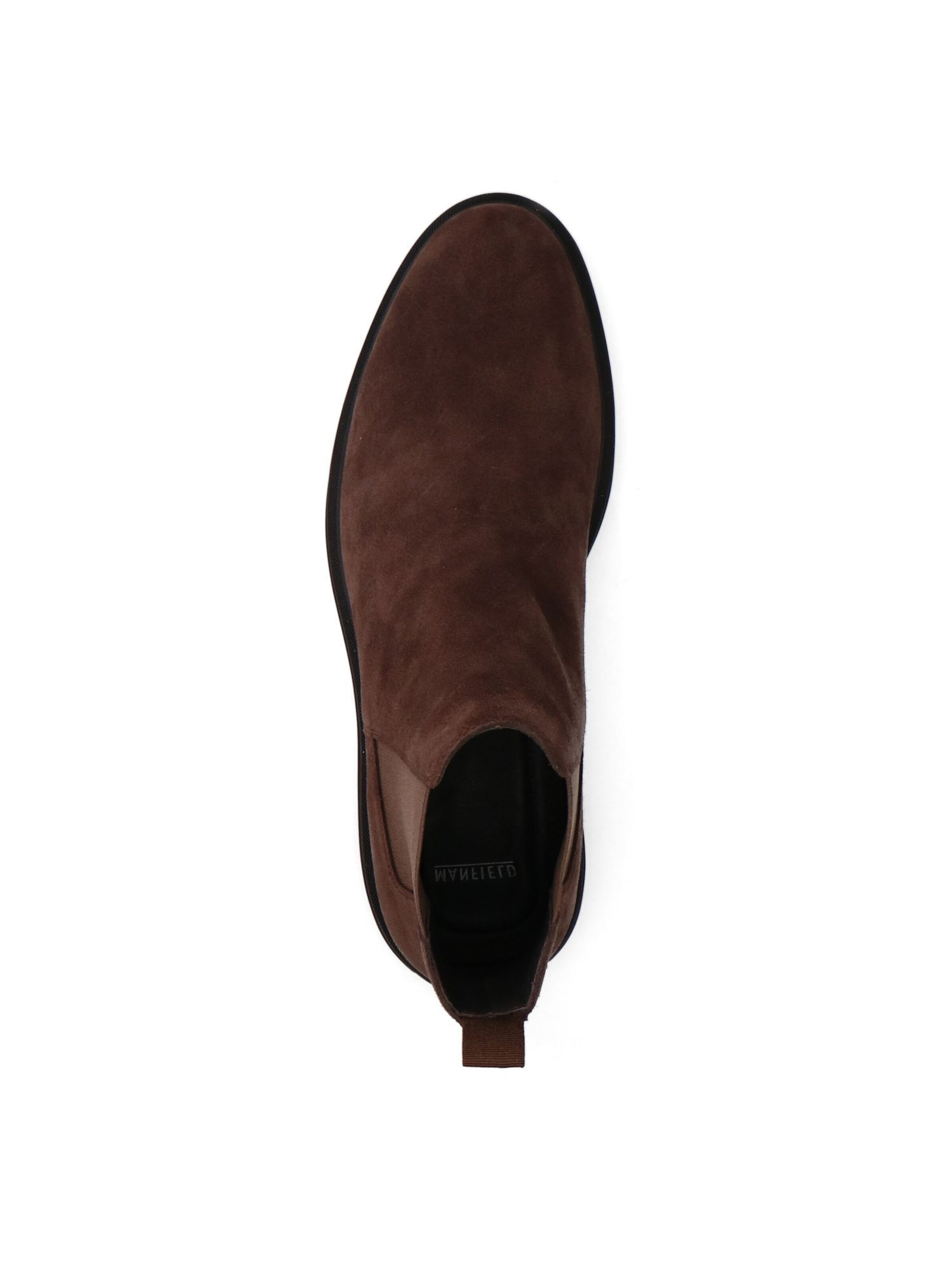 MANFIELD Chelsea boots in Bruin