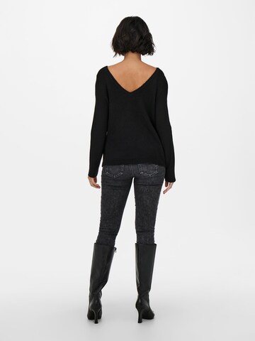 Pull-over 'Julie' ONLY en noir