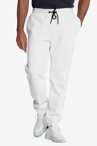 JAY-PI Regular Pants in White: front