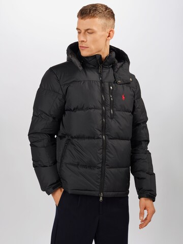 Polo Ralph Lauren Regular Fit Jacke in Schwarz: predná strana