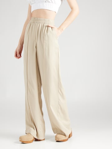 MEXX - Pierna ancha Pantalón en beige: frente