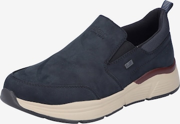 Rieker Slip on boty – modrá: přední strana