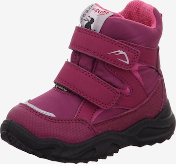 SUPERFIT Snowboots 'Glacier' in Roze: voorkant