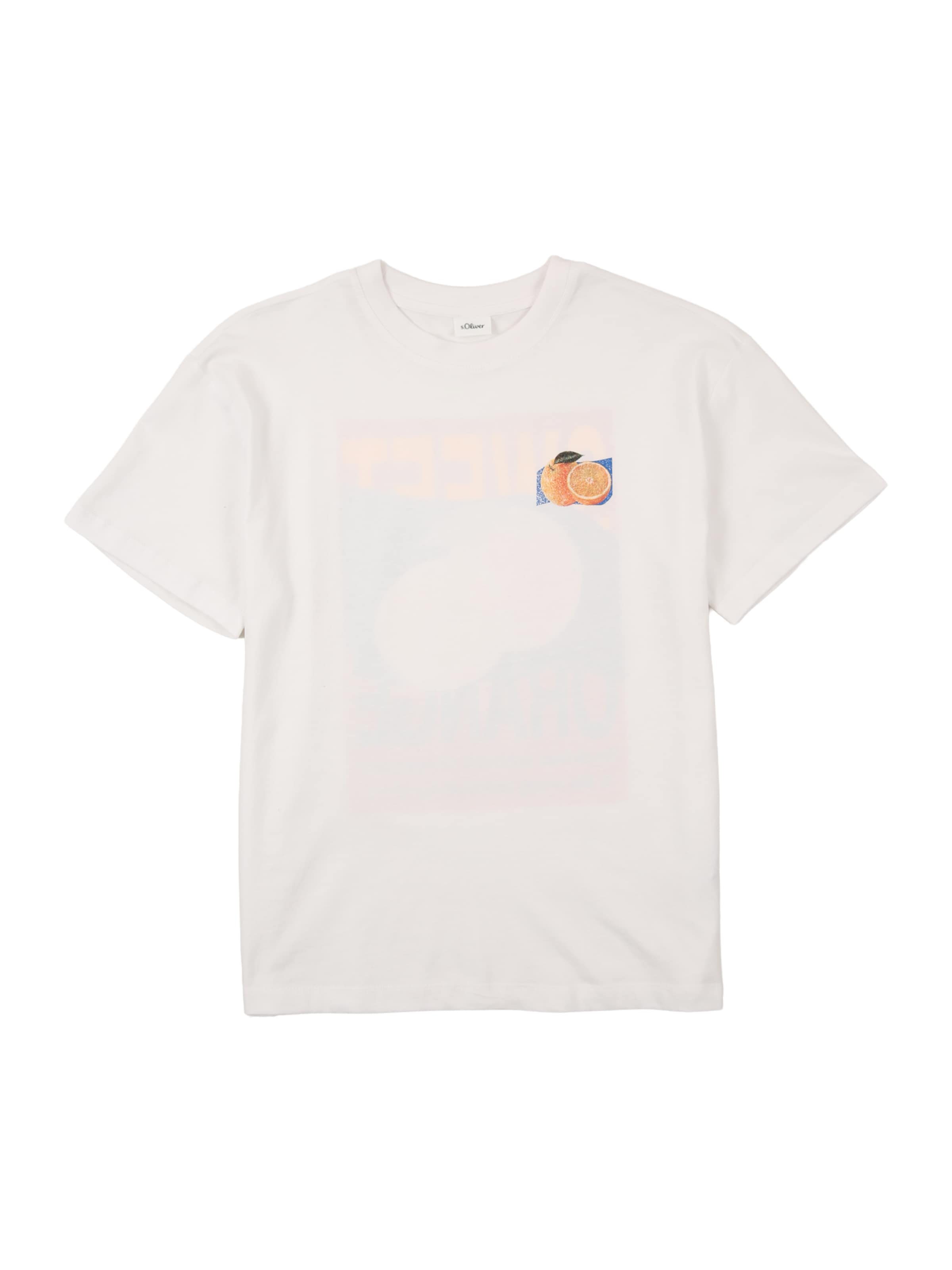 s.Oliver Shirt in White: front