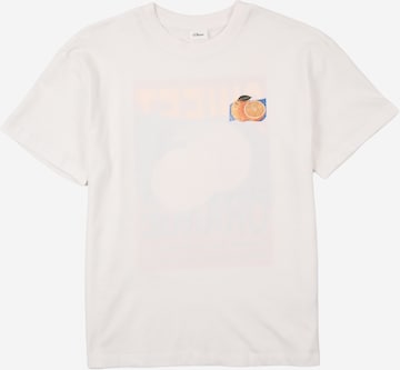 s.Oliver Shirt in White: front