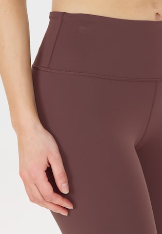 ENDURANCE Skinny Sporthose 'Raleigh' in Lila
