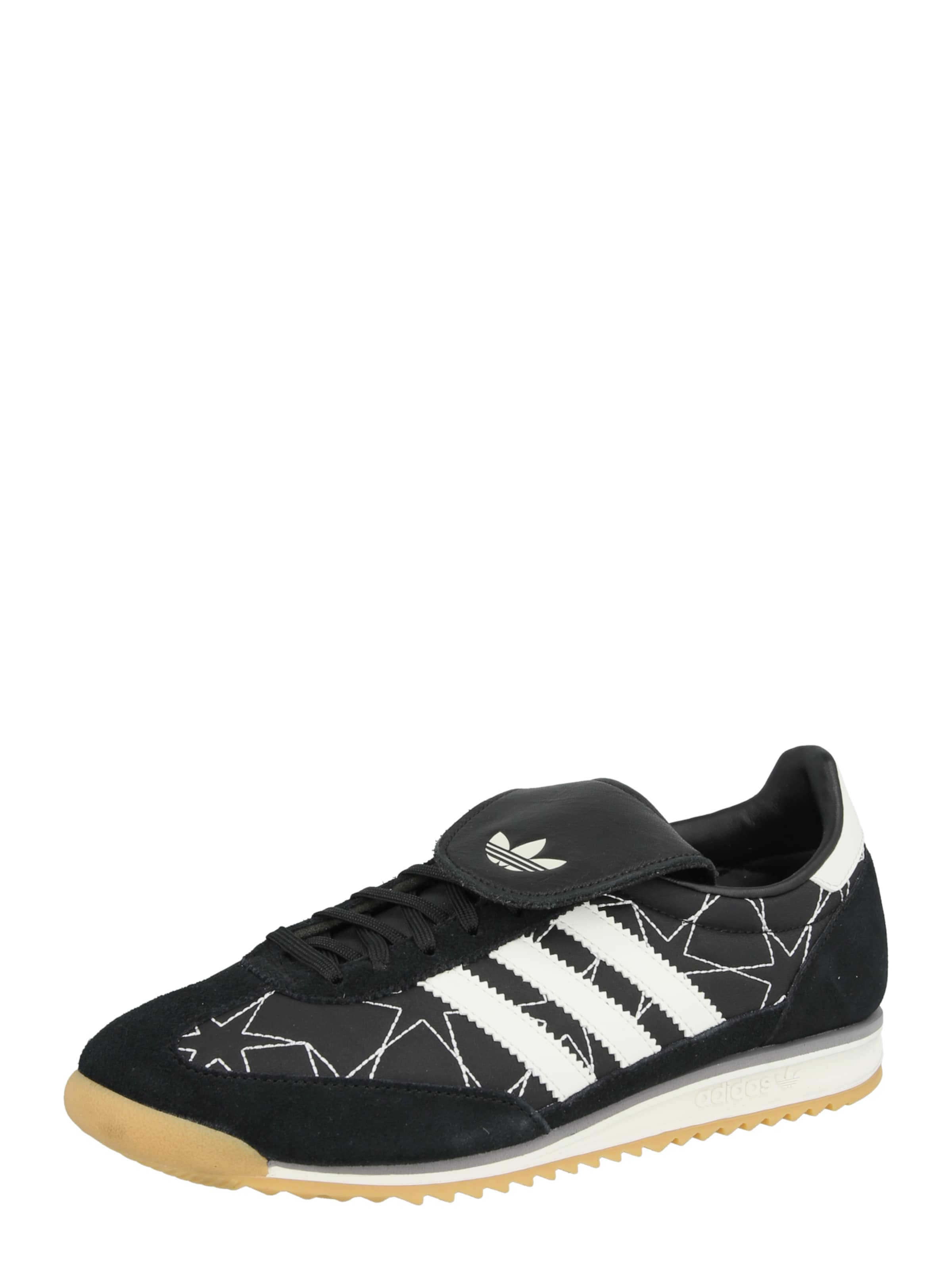 ADIDAS ORIGINALS Низкие кроссовки 'SL 72 OG' в Черный: спереди