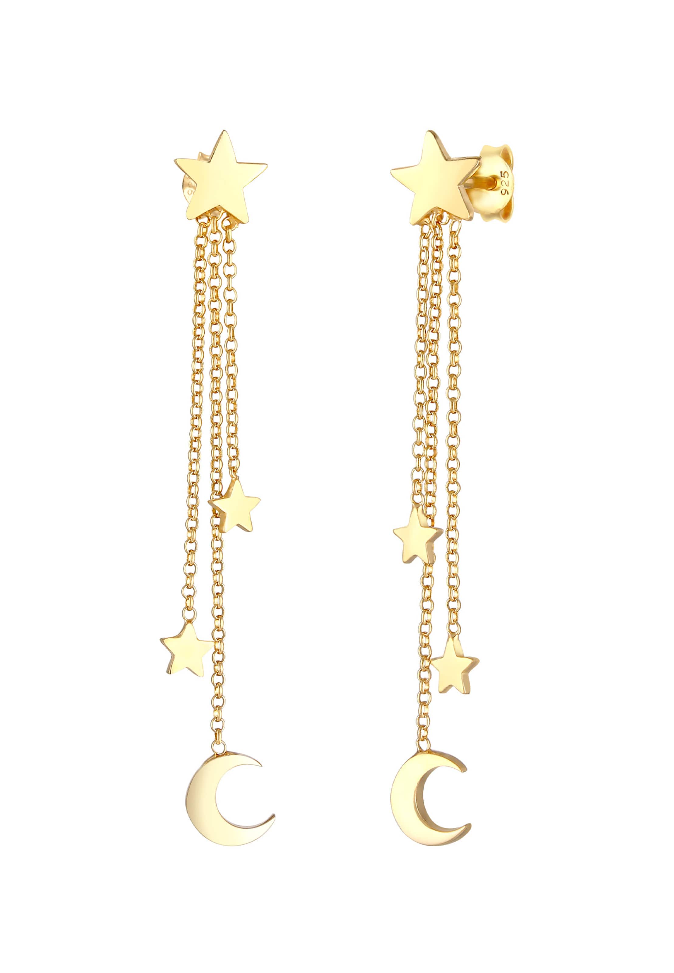 ELLI Ohrringe in Gold: Vorderseite