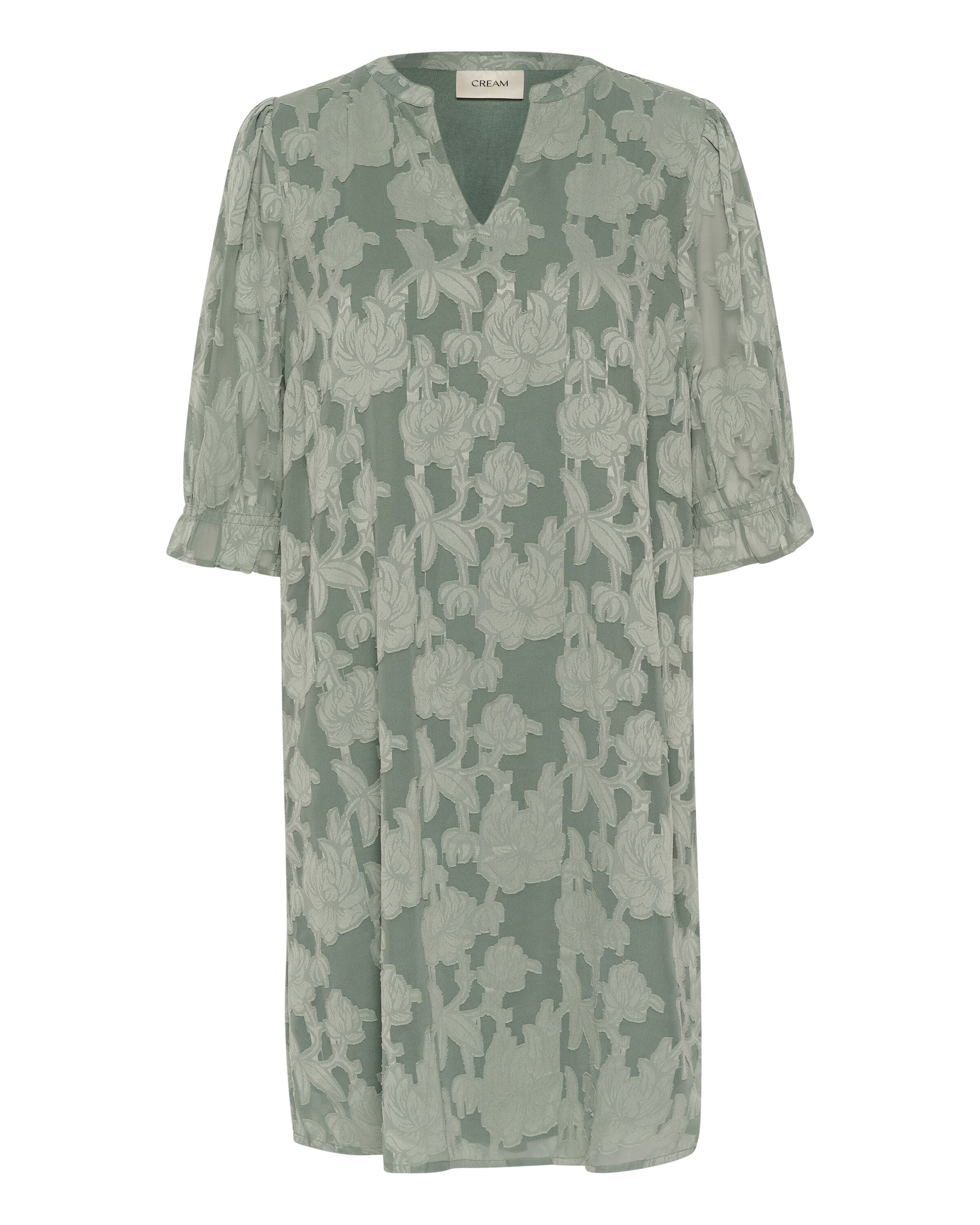 Cream Kleid 'Yana' in Grün: Vorderseite