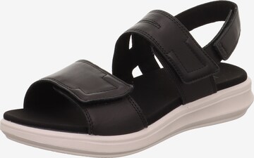 Legero Sandals in Black: front