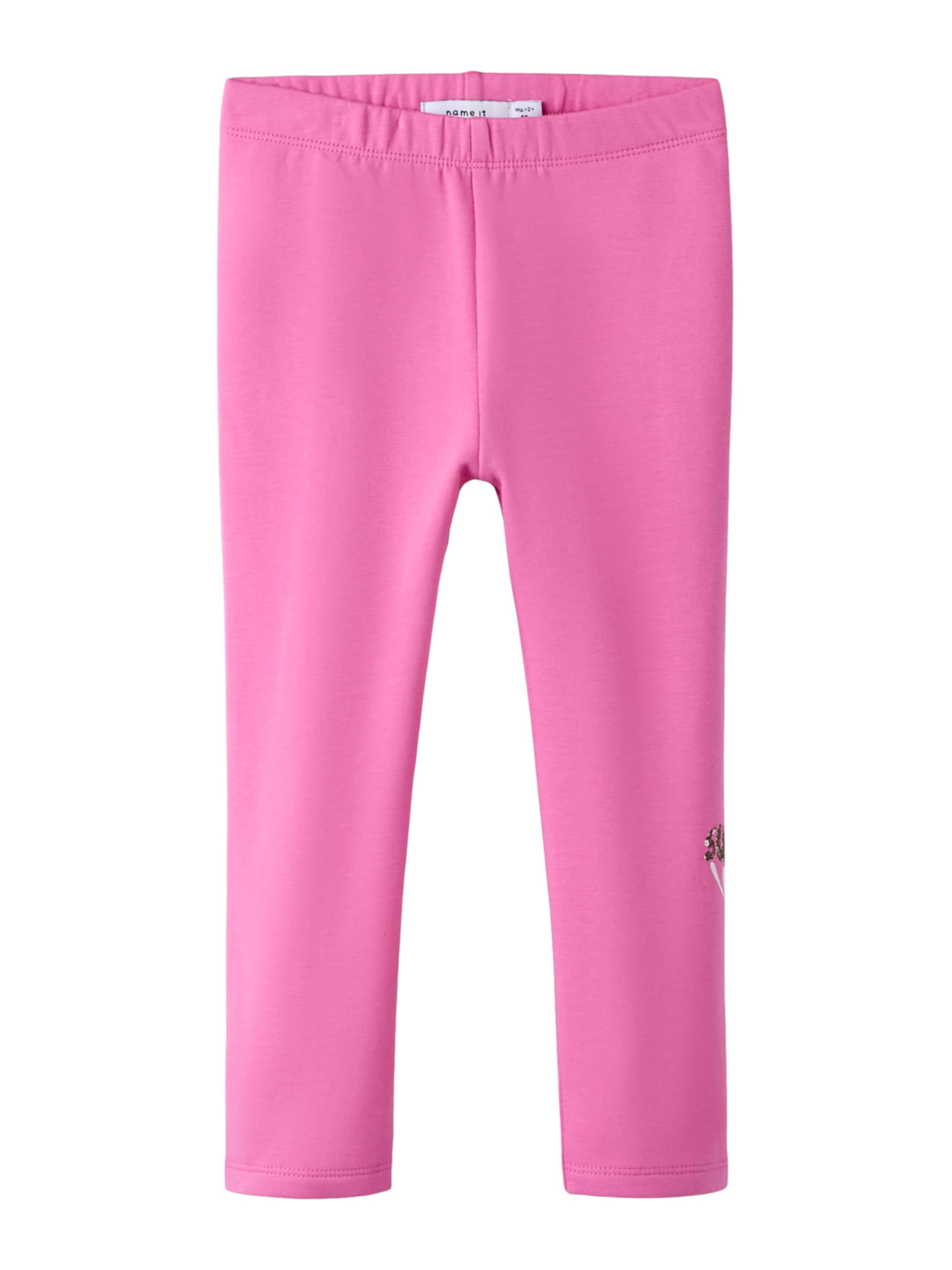 NAME IT - Skinny Leggings en rosa: frente