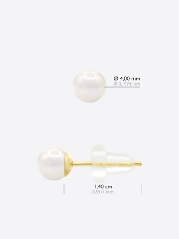 Boucles d'oreilles 'MARIGNAN' Ateliers Saint Germain en jaune