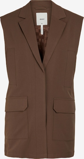 OBJECT Suit Vest 'Sanni' in Brown, Item view