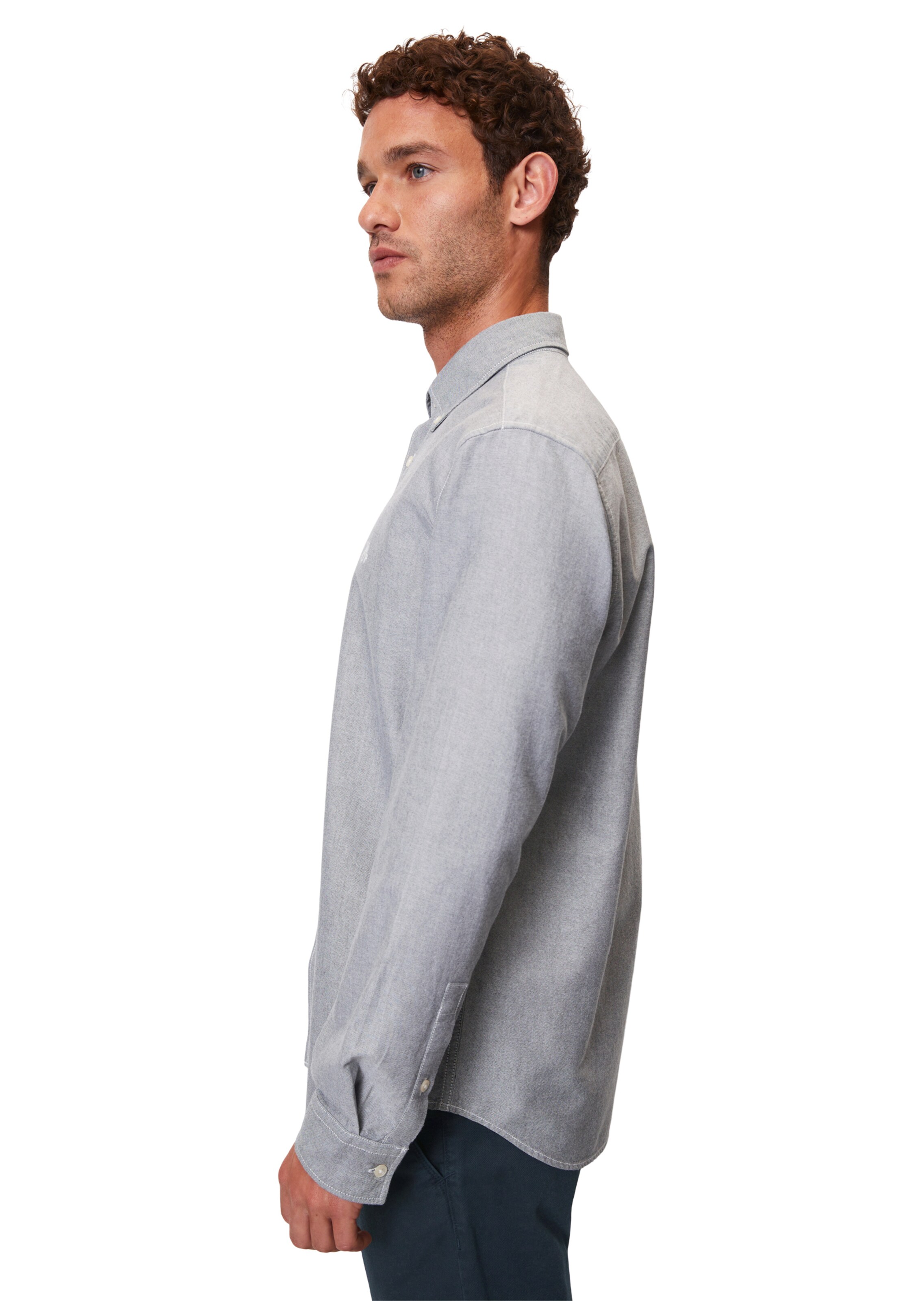 Marc O'Polo Regular fit Button Up Shirt in Blue