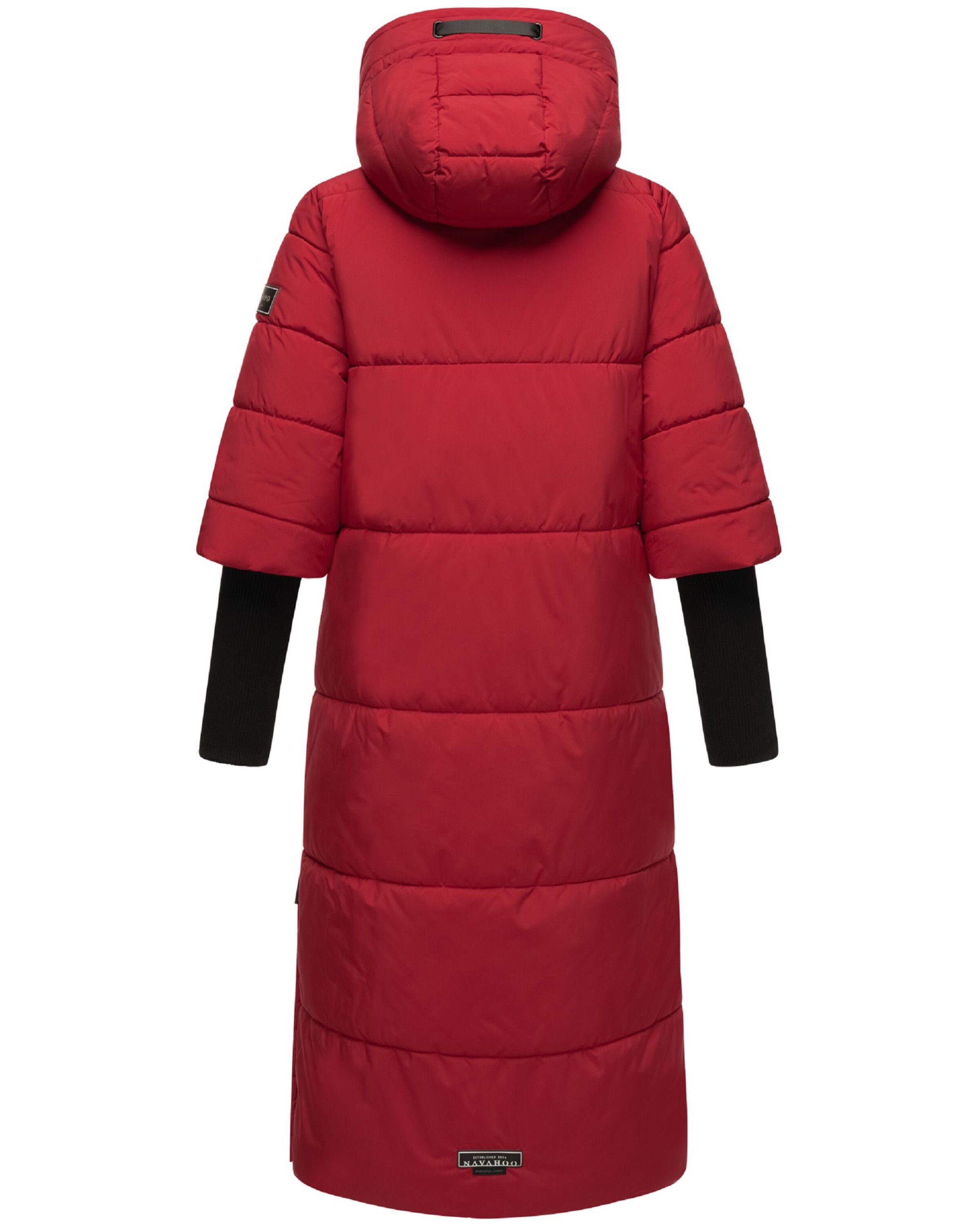 NAVAHOO Wintermantel 'Ciao Miau XIV' in Rot