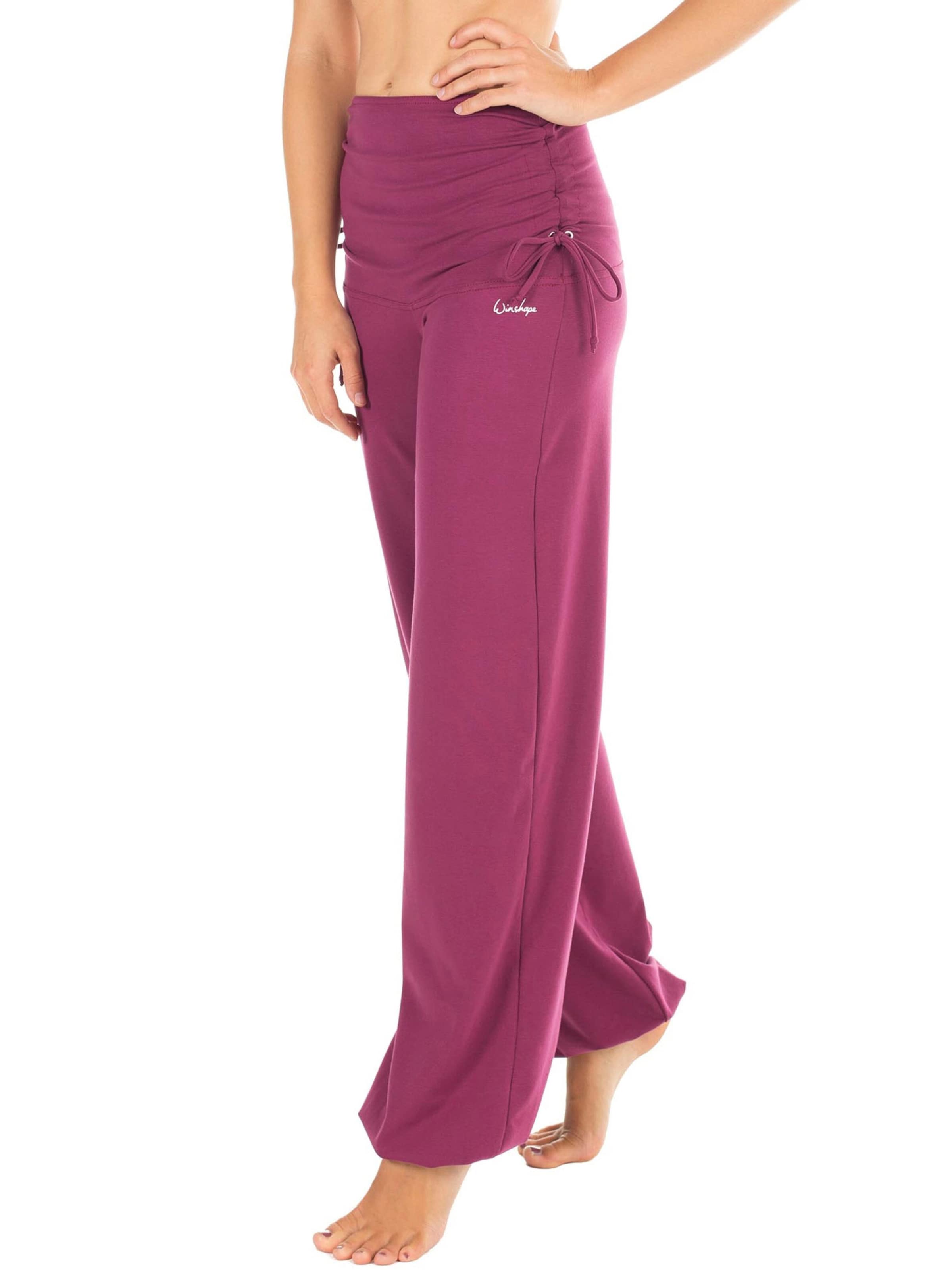 Winshape Tapered Παντελόνι φόρμας 'WH1' σε ροζ: μπροστά